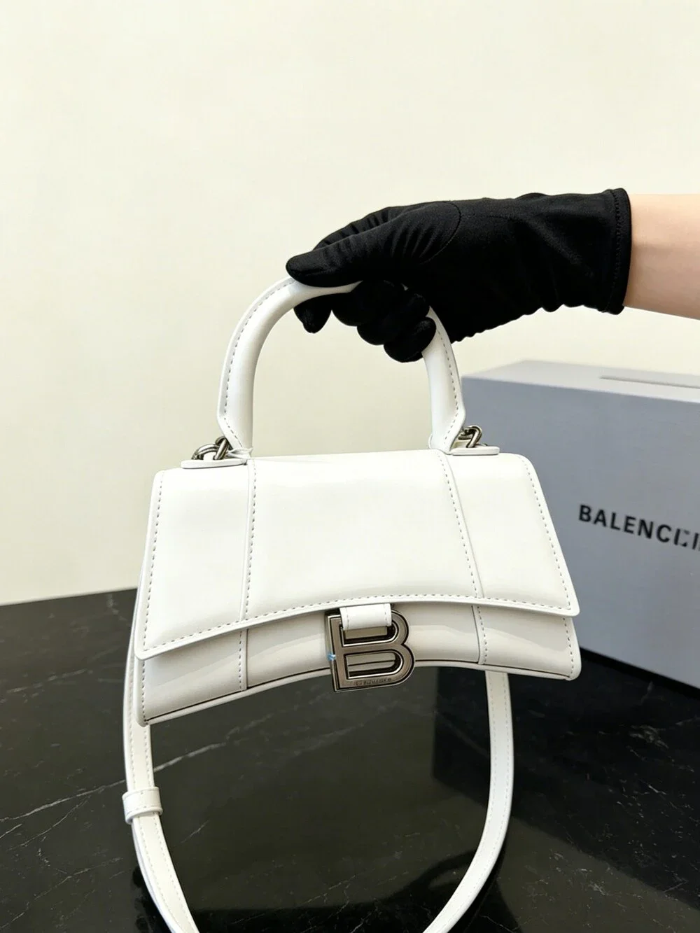 Balenciaga Hourglass XS Top Handle Bag